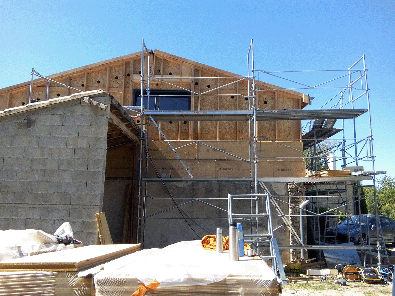 construction maison le pegue 2